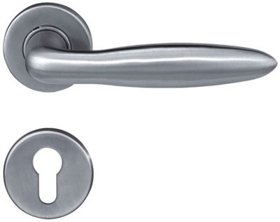 Solid Stainless Steel Lever Handle